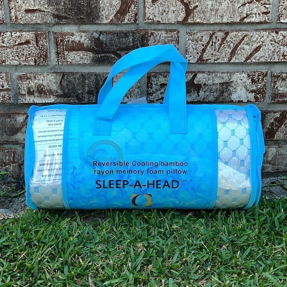 NEW Clara Clark- Cooling-Memory Foam- IceSilk Pillow- QUEEN